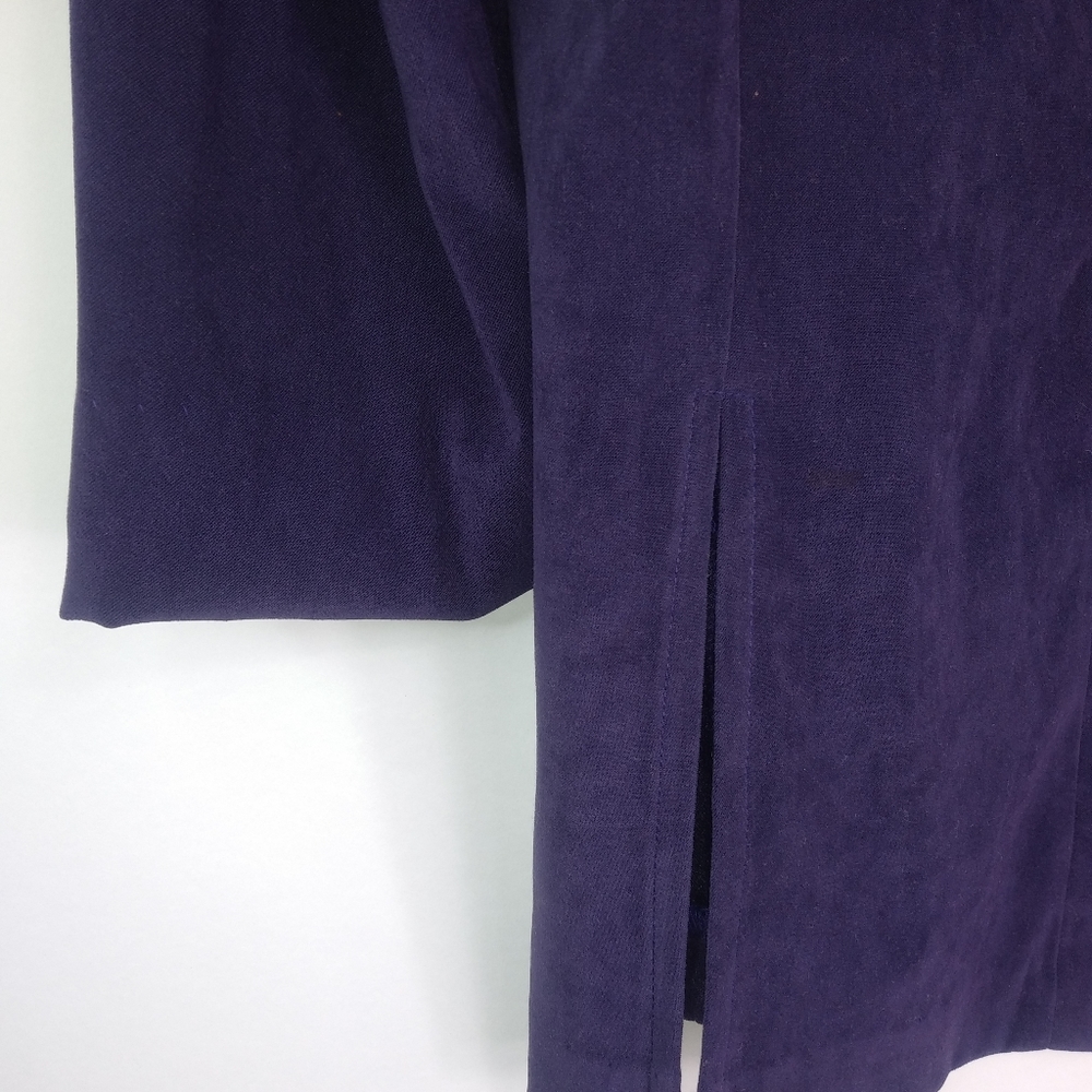 Dress Savvy 12 Purple Velvet Jacket Blazer - Picture 4 of 7